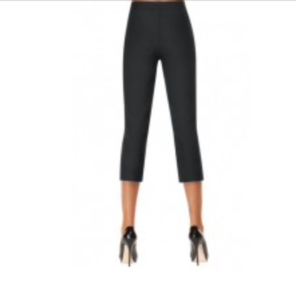 Spanx Bod-A-Bing! Crop Pant Secret Liner Black Small EUC! - Picture 2 of 14